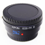 Kipon Baveyes 0.7x EOS-FX II for Canon EOS EF lens to Fujifilm X mount FX Focal Reducer Adapter - X-Pro1 Pro2 T1 T100