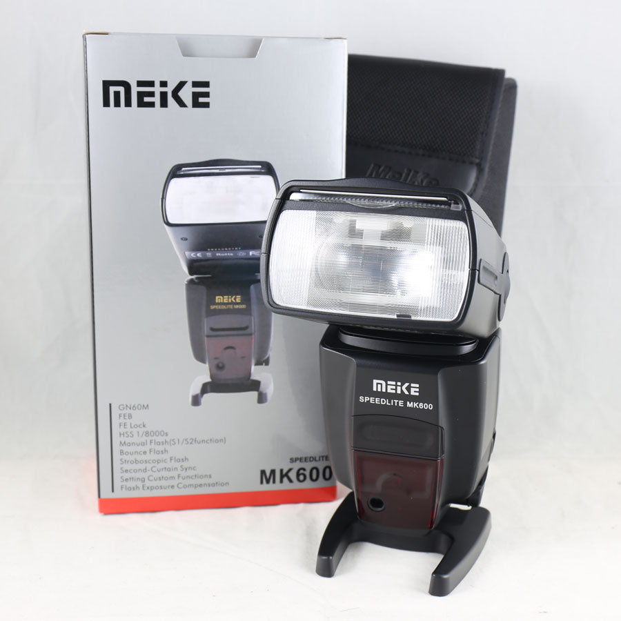 Meike MK-600 E-TTL Speedlite Flash Light 1/8000s high speed sync - for Canon DSLR camera 5D II III IV 6D 7D 70D 80D 90D 700D 750D 800D 850D