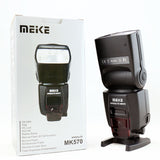Meike MK-570 Speedlite Flash Light (replenished) - manual control with 2.4GHz trigger receiver for Nikon DSLR D5 D850 D7500 D610 D5500