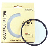 Camdiox CPRO Nano SMC UV Protect Filter - for Canon Nikon Sony Olympus Leica DSLR mirrorless camera lenses