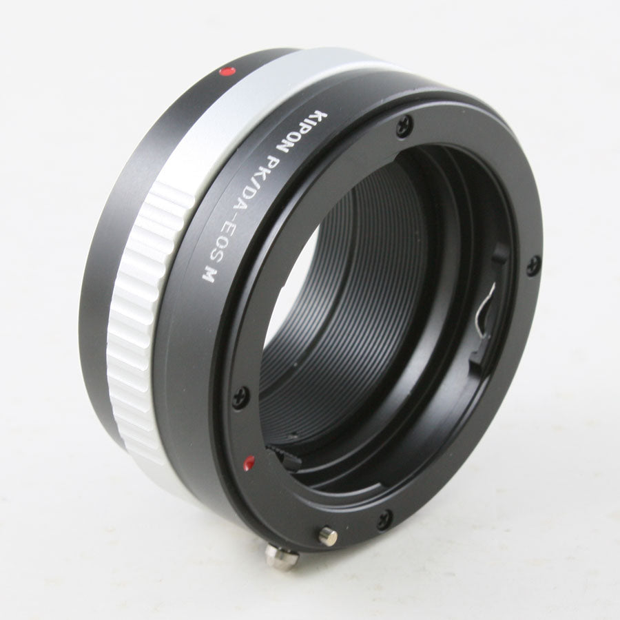 Kipon Pentax K mount DA AF lens to Canon EOS M EF-M mount mirrorless camera adapter - M2 M5 M6 M50 M100