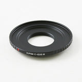 Kipon C mount lens to Canon EOS M EF-M mount mirrorless camera adapter - M2 M5 M6 M50 M100