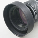 Collapsible 3 Stage Rubber Lens Hood for DSLR SLR mirrorless lens Canon Nikon Sony Olympus camera
