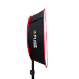 D-Fuse Trapezoid LED Light Panel Softbox universal black - round 11.5"