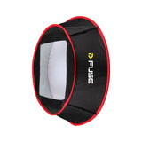 D-Fuse Trapezoid LED Light Panel Softbox universal black - round 11.5"