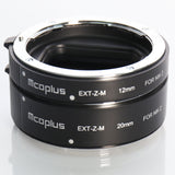 MCOPLUS auto macro extension tube 12mm + 20mm for Nikon Z mount mirrorless camera - full frame Z5 Z6 Z7 II