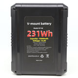 Replacement V-mount battery 231Wh 15600mAh - for Sony PDW-850 camcorder Nanlite Godox Aputure studio video light