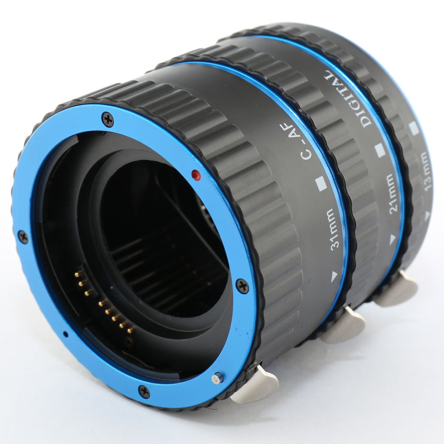 Auto Focus Macro Extension Tube adapter aluminium alloy for Canon EOS EF mount DSLR camera