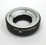 Kipon DKL mount Retina lens to Olympus 4/3 mount Evolt DSLR camera adapter - E-1 3 30 510 620