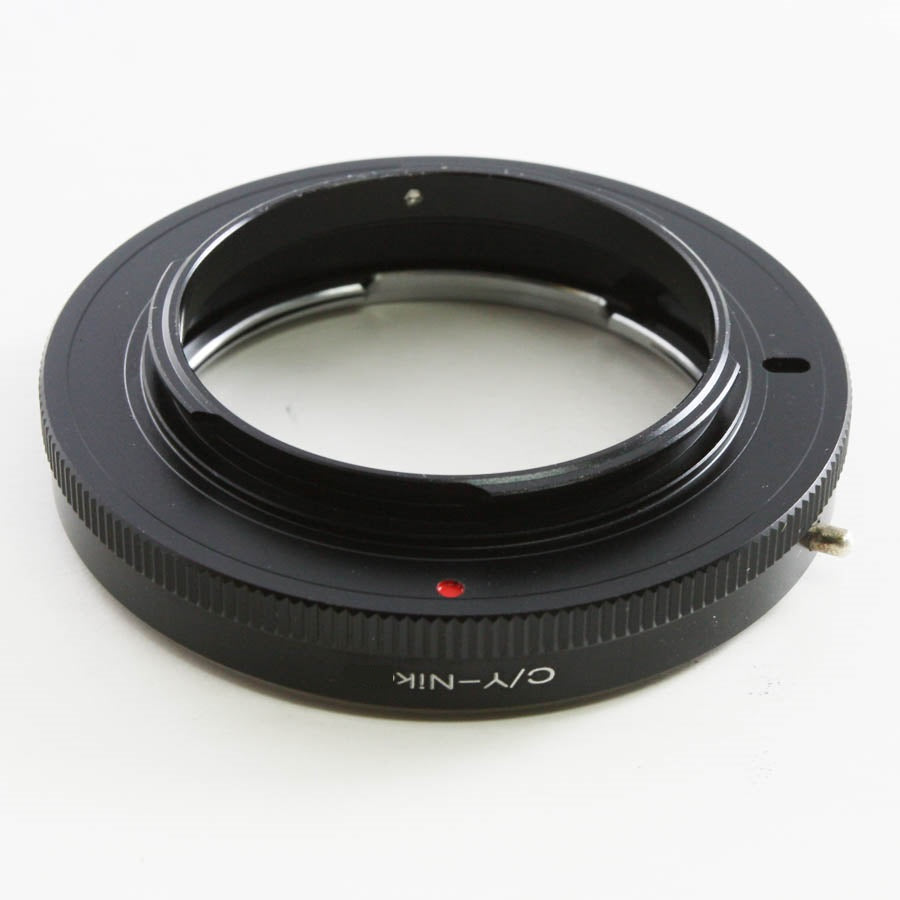 Macro Contax Yashica C/Y lens to Nikon F mount adapter - D5 D850 D800 D7500 D90 Df D3500