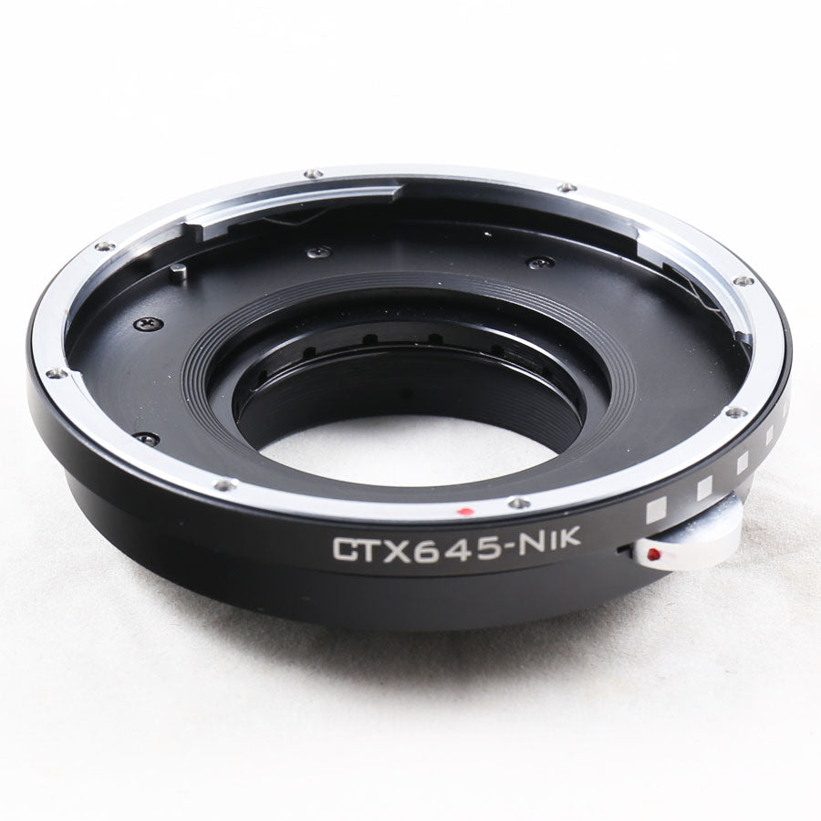 Contax 645 C645 lens to Nikon F mount adapter with aperture - Df D4S D610 D750 D810 D5300 D7100