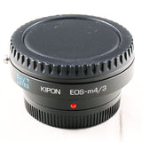 Kipon Baveyes 0.7x EOS-M43 for Canon EOS EF lens to Micro Four Thirds M4/3 mount Focal Reducer Adapter - GH4 G5 OM-D E-M5 II