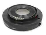 AF confirm adapter for Nikon F mount AI AI-S lens to Sony Minolta Alpha A MA Mount glass infinity - A58 A77 A99 II A580
