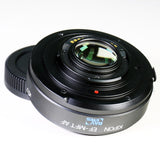 Kipon Baveyes 0.7x EF-MFT AF Auto Focus Adapter for Canon EF Lens to Micro 4/3 Olympus OM-D Cameras