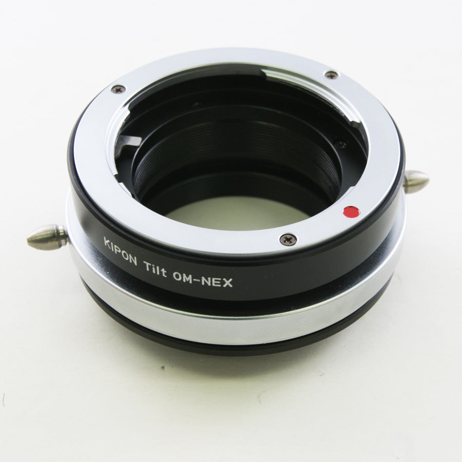 Kipon Tilt lens adapter (old type) for Olympus OM mount lens to Sony E NEX Adapter - A6000 A6300 NEX-7 6 5N