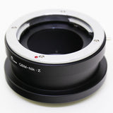 Rollei QBM mount lens to Nikon Z mount mirrorless adapter - Z5 Z6 Z7 II Z50 Z fc