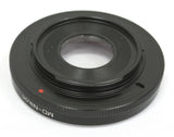 Minolta MD MC lens to Nikon F Mount Adapter glass Infinity - DSLR D4 Df D810 D7200 D5500