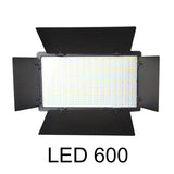 Pixco 40W 600 bulbs bi-color LED panel studio video light - for mobile live broadcast selfie Tiktok YouTube facebook Aputure Nanlite Godox