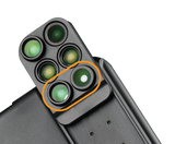 Ztylus Switch 6 Mark II Dual Optics 6-in-1 lens kit for iPhone XS Max fisheye tele macro