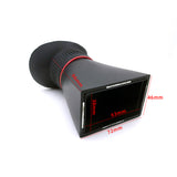 Pixco 3" LCD Screen 2.8x Viewfinder 4:3 3:2 16:9 for Canon EOS 60D 550D 600D DSLR camera Nikon D90 Sony NEX-5 3