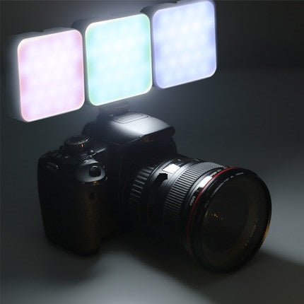 LUXCEO W64 RGB full color camera video LED light for DSLR mirrorless camera