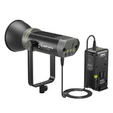 Lophoto LP300 300W daylight / bi-color LED video light - Bowens mount and V-mount compatible