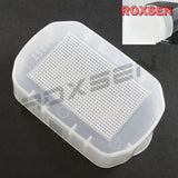 White / 3 color softbox Flash Soft Bounce Diffuser for Canon 430EX / 580EX II / 600EX-RT / Nikon SB600 / SB800 / SB900