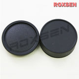 Plastic camera body cap / rear lens cap for Leica M mount L/M rangefinder camera