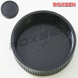 Plastic camera body cap / rear lens cap for M42 screw mount SLR camera