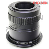 Industar Rodenstock M39 mount industrial lens to Fujifilm G mount GFX adapter 75mm 80mm 90mm 110mm - GFX50 GFX100 50S medium format camera