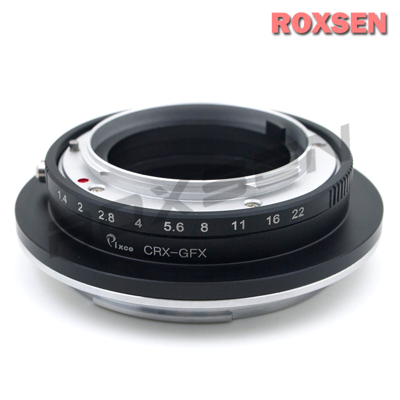 Contrarex CRX lens to Fujifilm G mount GFX adapter - GFX50 GFX100 50S medium format camera