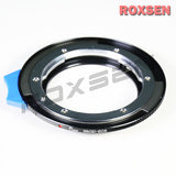 Nikon F mount AF-S G DX Lens to Canon EOS EF Camera Mount Adapter - 70D 5D III 6D