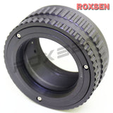 M42 screw mount lens to Sony E mount NEX adapter Macro Focusing Helicoid - for A9 II A7 IV A6600