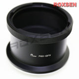 Pentacon 6 Kiev 60 lens to Fujifilm G mount GFX adapter - GFX50 GFX100 50S medium format camera