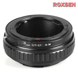 Contax Yashica C/Y mount lens to Canon EOS R RF mount adapter macro focusing helicoid - R R3 R5 R6