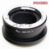 Rollei QBM mount lens to Nikon Z mount mirrorless adapter - Z5 Z6 Z7 II Z50 Z fc