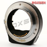 Techart TA-GA3 auto focus lens adapter for Contax G lens to Sony E mount adapter - NEX-7 A7 II A7R IV A9 A6000