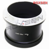 Pentacon 6 Kiev 60 lens to Fujifilm G mount GFX adapter - GFX50 GFX100 50S medium format camera