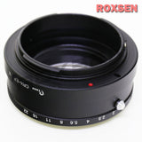 Contarex CRX mount lens to Canon EOS R RF mount mirrorless adapter - R R5 R6