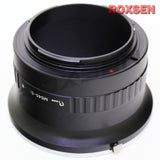 Mamiya 645 M645 mount lens to Canon EOS R RF mount mirrorless adapter - R R5 R6