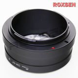 Olympus OM mount lens to Canon EOS R RF mount mirrorless adapter - R R5 R6