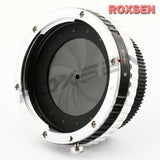 0.72x Focal Reducer Speed Booster Adapter with external aperture for Canon EOS EF lens to Micro 4/3 MFT - OM-D GH4