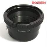 Pentacon 6 Kiev 60 lens to Olympus 4/3 Four Thirds mount adapter - E-30 330 410 510 520 600