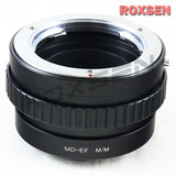 Minolta MD mount lens to Canon EOS M Adapter Adjustable Macro Focusing Helicoid - M5 M6 M50
