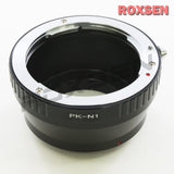 Pentax K mount PK lens to Nikon 1 mount adapter - J1 J2 V1 V2 V3 J3 J4 J5 S1