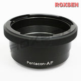 Pentacon 6 Kiev 60 lens to Sony Alpha Minolta AF mount Adapter - A77 II A99 A580