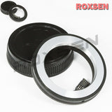 AF confirm adapter for M42 screw Lens to Olympus 4/3 Four Thirds mount camera silver - E-3 E-30 510 520 600