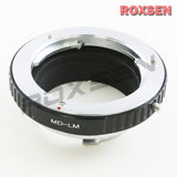 Minolta MC MD mount lens to Leica M L/M mount adapter - M8 M9 M-P M Typ 240 246 262