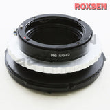 Nikon F Mount AI AF-S G Lens to Sony FZ mount PMW-F3 F55 F5 Cine Camera Adapter