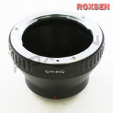 Contax Yashica C/Y mount lens to Pentax Q PQ P/Q Mount adapter - Q Q7 Q10